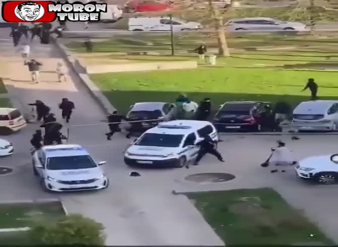Video :On the day of Eid, police attacked